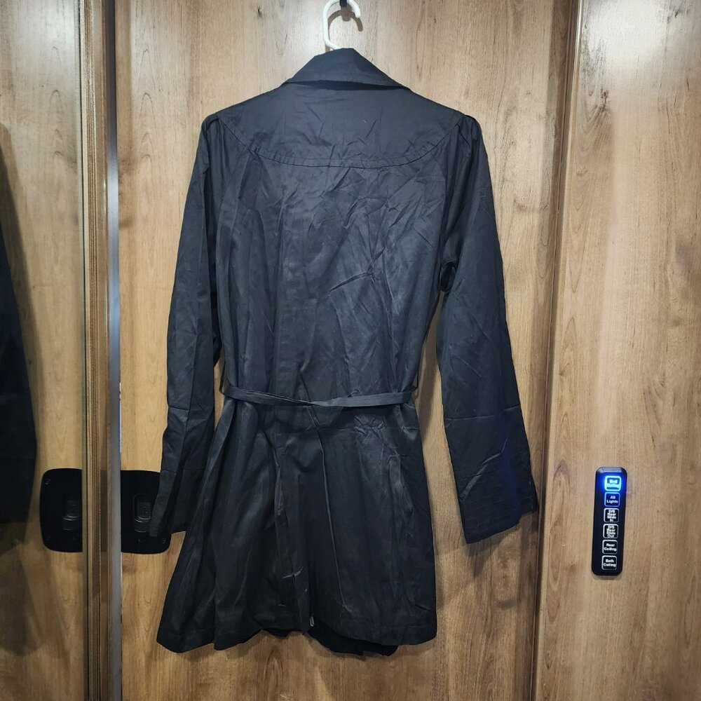 Black Ambition Trench Coat | Large - Picture 2 of 5